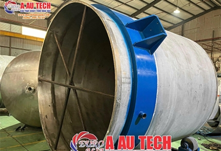 Khám phá thiết kế bồn chứa giải nhiệt sơn 9000 lít