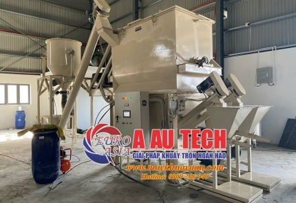 Máy sản xuất trộn bột xây dựng