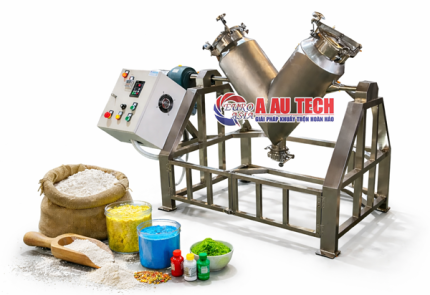Máy Trộn Bột Hình Chữ V – Giải Pháp Trộn Bột Khô Đồng Đều, Hiệu Quả Cao Cho Doanh Nghiệp