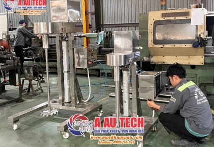 Máy khuấy thuốc thủy sản 50 lít - 200 lít