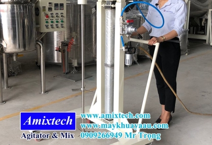 Máy khuấy khí nén là gì? Máy khuấy khí nén hoạt động như thế nào?