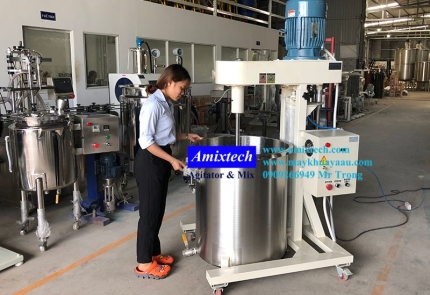 Máy khuấy sơn dầu 200 lít