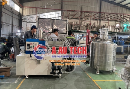 Máy nghiền ngang sản xuất màu sơn