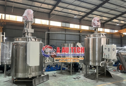 Máy nhũ hóa sản xuất kem dưỡng