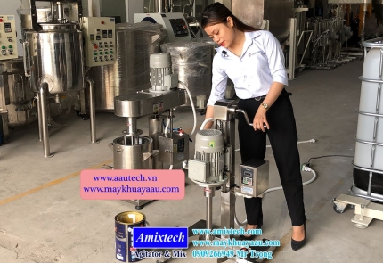 Máy nhũ hóa thí nghiệm tay quay 1-5 lít