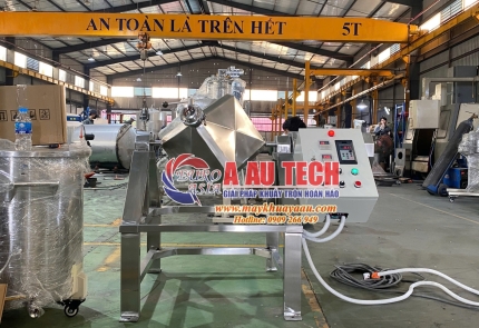 Máy trộn bột tỏi dạng lập phương 20kg