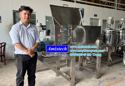 Máy trộn bột khô 200kg