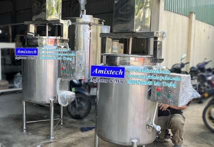 Nồi nấu trà sữa công nghiệp 100-200 lít