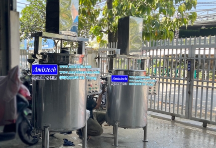 Bồn khuấy gia nhiệt 100-200 lít
