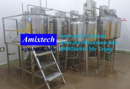  Nồi nấu thực phẩm có cánh khuấy