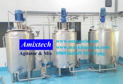 Nồi nấu sản xuất trà sữa bằng điện
