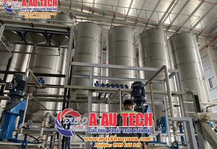 Bồn chứa sơn - Giải pháp lưu trữ hiệu quả cho ngành sơn