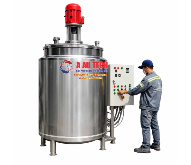 Bồn khuấy gia nhiệt mỹ phẩm Tank-B08
