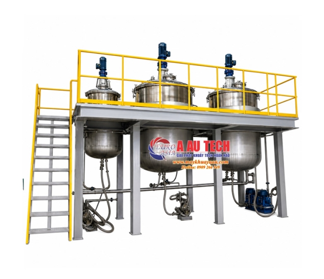 Máy khuấy keo, bồn trộn keo