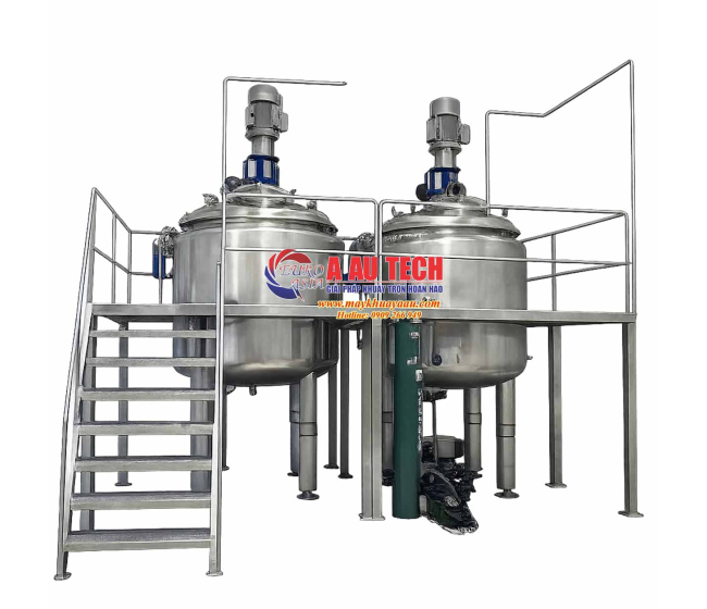 Bồn khuấy gia nhiệt hóa chất