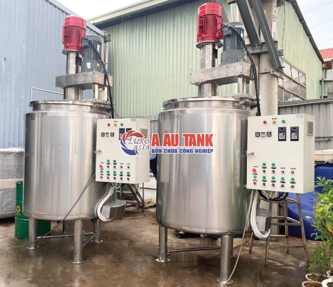 Bồn nhũ hóa đồng hóa