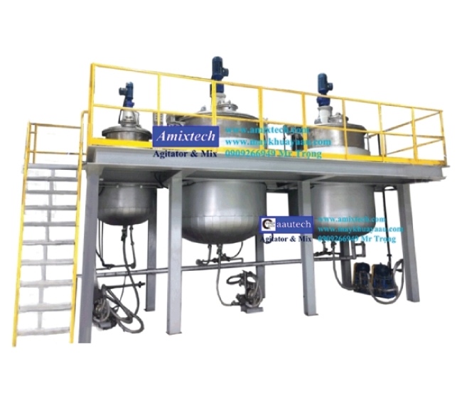 Bồn khuấy công nghiệp Á Âu 