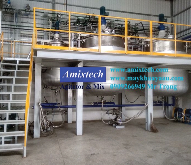 Bồn khuấy trộn công nghiệp Amix-BK06