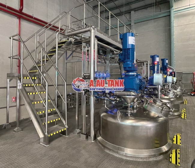 Bồn khuấy gia nhiệt phản ứng