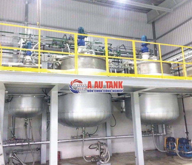 Máy khuấy keo, bồn trộn keo