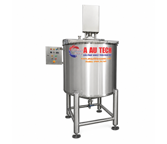 Bồn khuấy thực phẩm nắp bán nguyệt