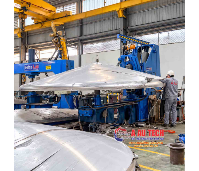Gia công bồn vê đáy bồn