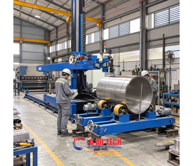 Máy hàn bồn tự động