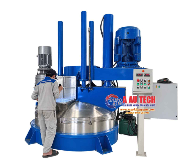 Máy trộn trục đôi