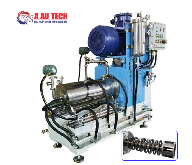 Máy nghiền bi nằm ngang cánh đĩa