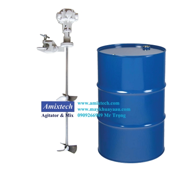 Máy khuấy khí nén 200 lít Amix-K05