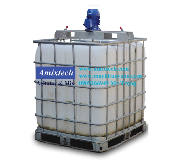 Máy khuấy thùng IBC 1000 lít AD-09