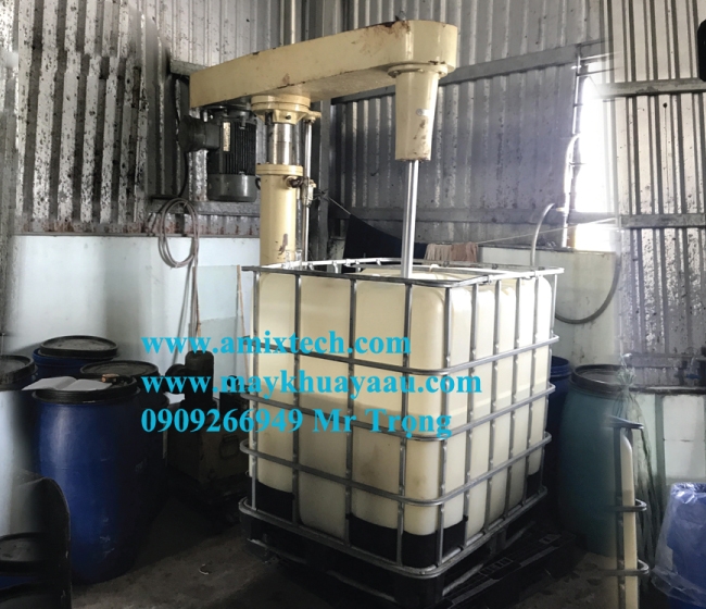 Máy khuấy thùng IBC công nghiệp AD-15