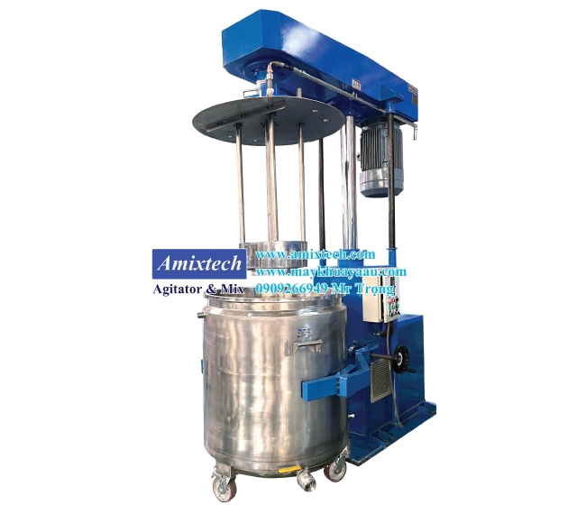 Máy nghiền phân bón dạng rổ