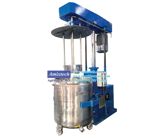 Máy nghiền rổ nắp kín Amix-NR04