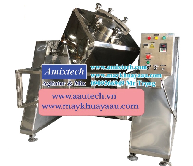 Máy trộn lập phương 200kg Amix-MT08