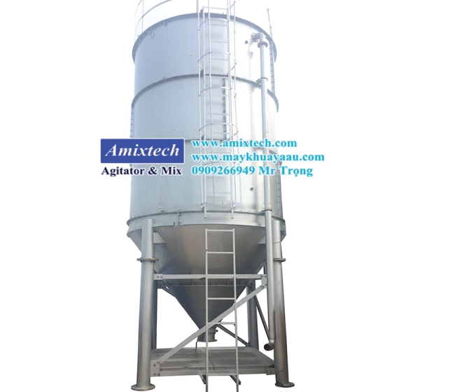 Silo chứa nguyên liệu