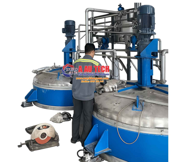 Bồn khuấy hóa chất 10 khối 