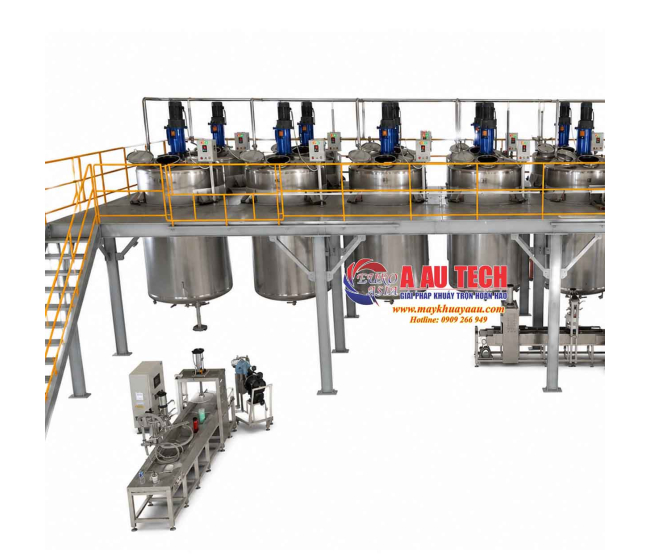 Bồn khuấy công nghiệp Á Âu 