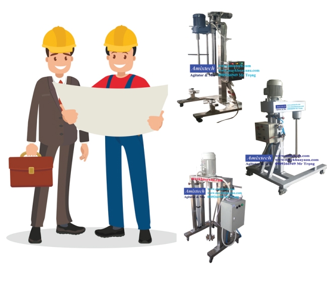 Tư vấn chọn máy khuấy 50-200 lít 