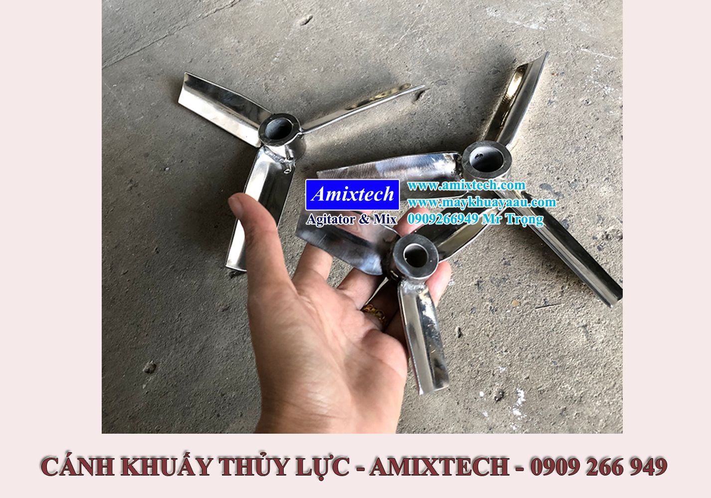 cánh khuấy thủy lực amixtech