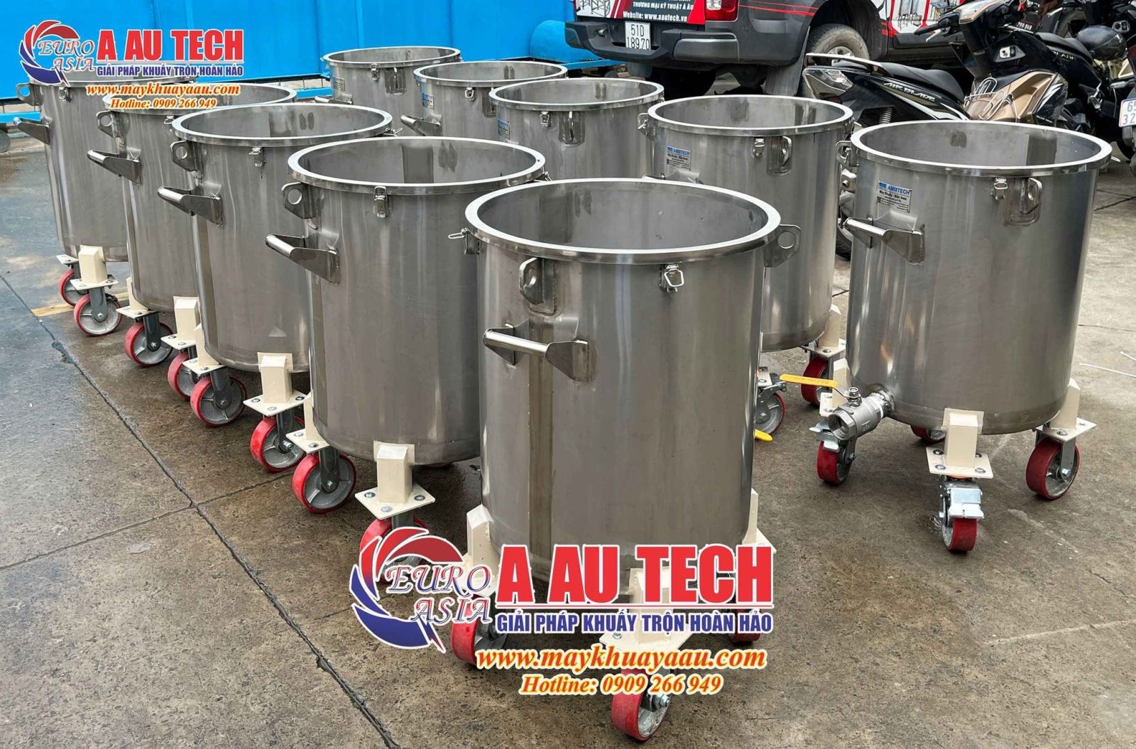 bồn chứa inox 100 lít