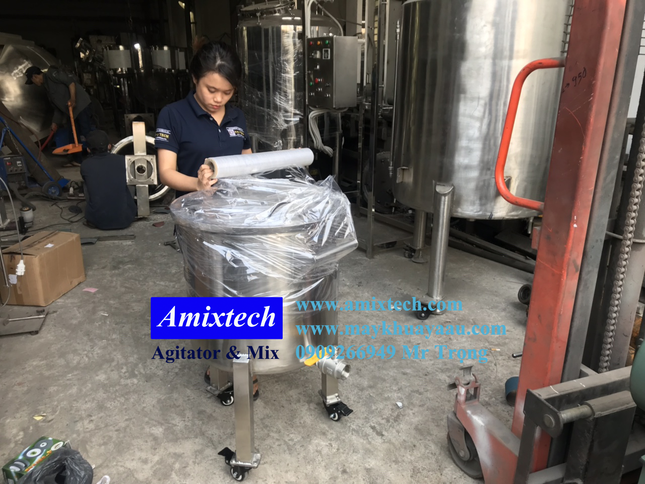 bồn chứa 50 lít có van xả liệu