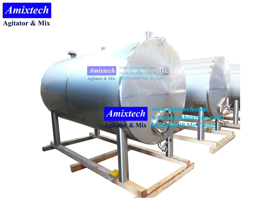 Bồn chứa thực phẩm nằm ngang 