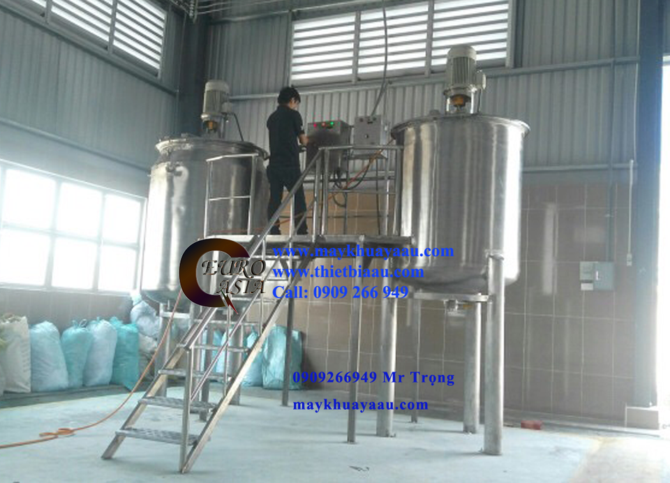 bồn khuấy phân bón