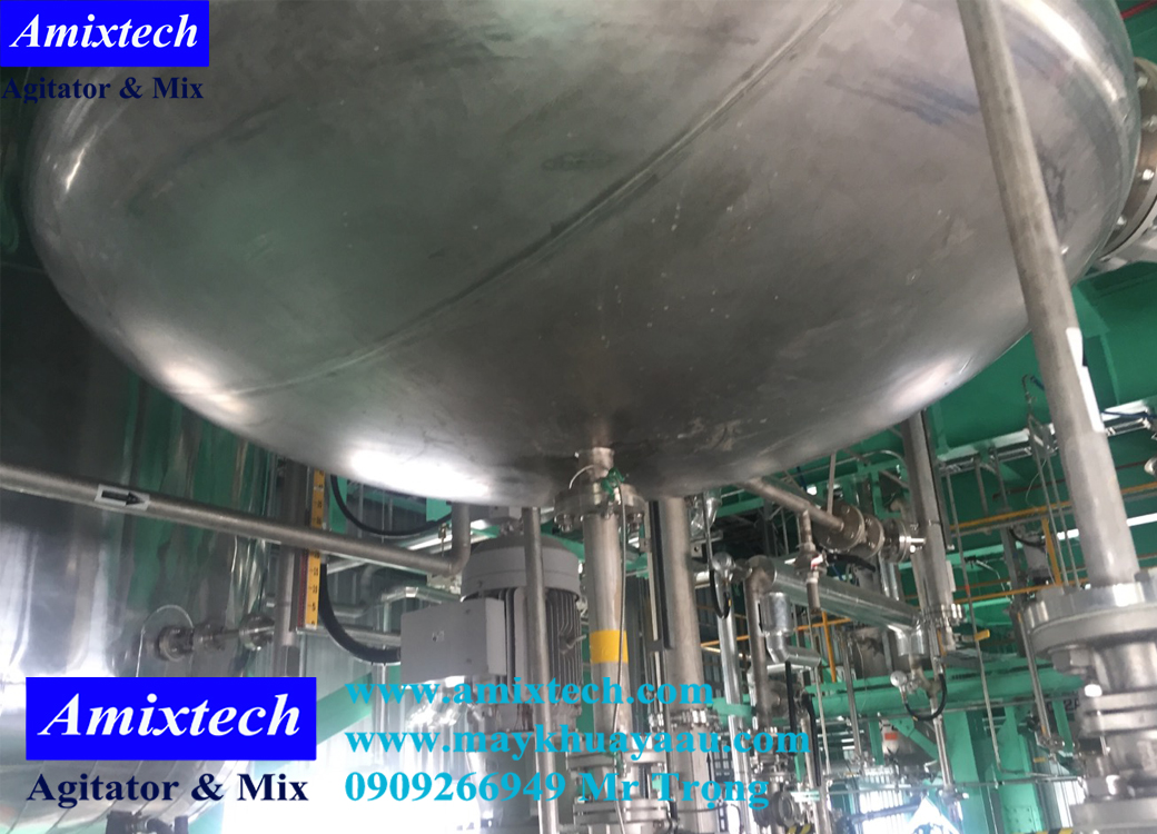 đáy bồn khuấy công nghiệp