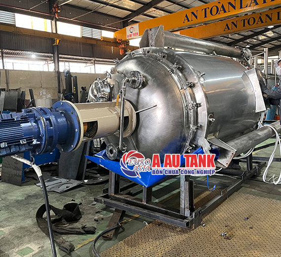 bồn khuấy hút chân không