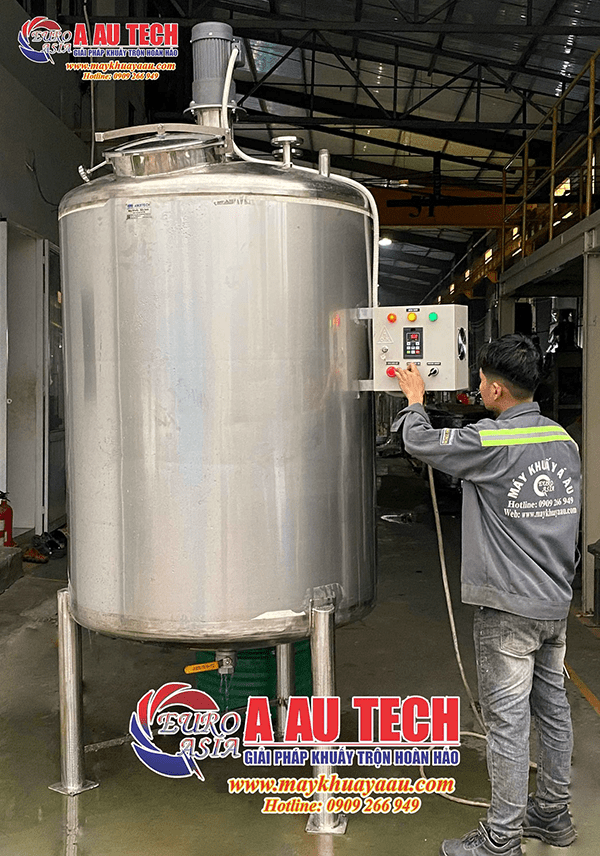 bồn khuấy nước rửa chén 1500 lít