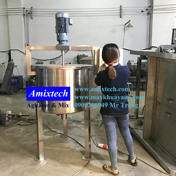 bồn khuấy dung dịch nước rửa tay sát khuẩn