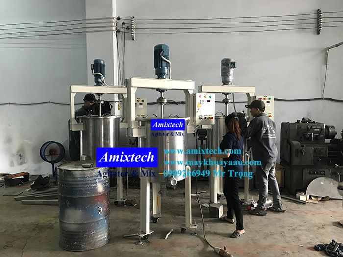 bồn khuấy sơn nước 100 lít