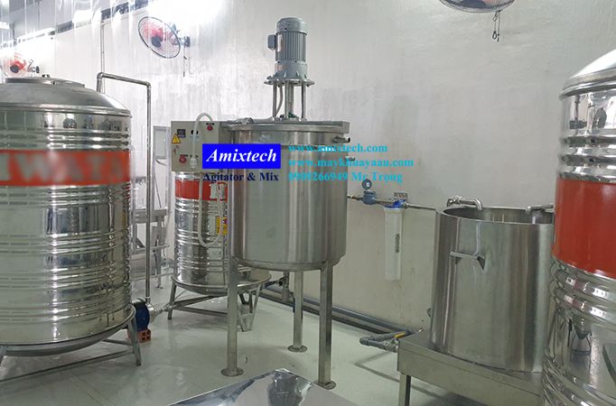 bồn khuấy giải nhiệt